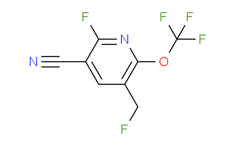AM42491 | 1804789-53-4 | 3-Cyano-2-fluoro-5-(fluoromethyl)-6-(trifluoromethoxy)pyridine