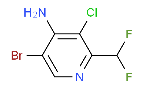 AM42492 | 1803710-10-2 | 4-Amino-5-bromo-3-chloro-2-(difluoromethyl)pyridine