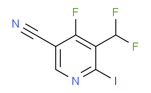 AM42503 | 1806906-19-3 | 5-Cyano-3-(difluoromethyl)-4-fluoro-2-iodopyridine