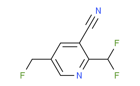 AM42508 | 1805303-28-9 | 3-Cyano-2-(difluoromethyl)-5-(fluoromethyl)pyridine