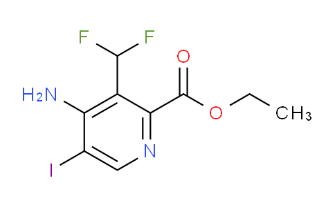AM42519 | 1805215-92-2 | Ethyl 4-amino-3-(difluoromethyl)-5-iodopyridine-2-carboxylate