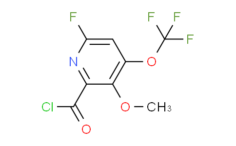 AM42532 | 1805977-04-1 | 6-Fluoro-3-methoxy-4-(trifluoromethoxy)pyridine-2-carbonyl chloride