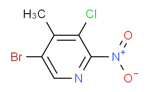 AM42534 | 1806051-31-9 | 5-Bromo-3-chloro-4-methyl-2-nitropyridine