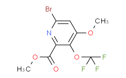 Methyl 6-bromo-4-methoxy-3-(trifluoromethoxy)pyridine-2-carboxylate