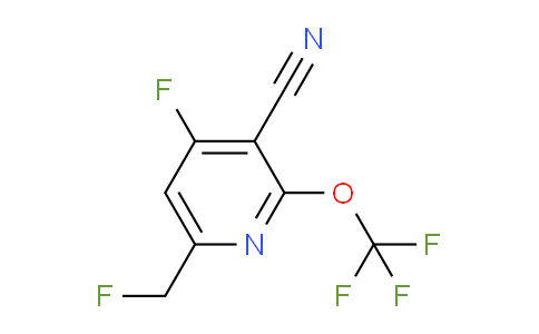 AM42543 | 1804780-51-5 | 3-Cyano-4-fluoro-6-(fluoromethyl)-2-(trifluoromethoxy)pyridine