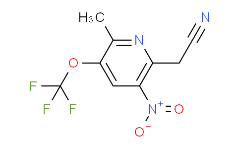 AM42547 | 1806746-99-5 | 2-Methyl-5-nitro-3-(trifluoromethoxy)pyridine-6-acetonitrile