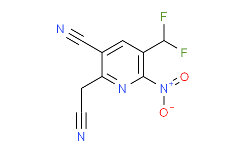 AM42552 | 1805426-73-6 | 3-Cyano-5-(difluoromethyl)-6-nitropyridine-2-acetonitrile