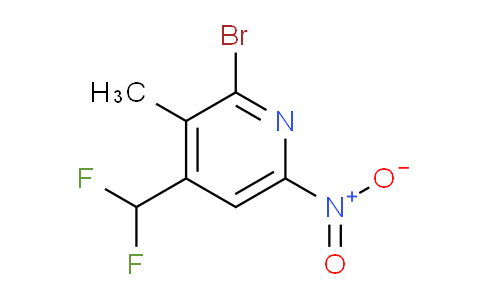 AM42556 | 1804980-36-6 | 2-Bromo-4-(difluoromethyl)-3-methyl-6-nitropyridine