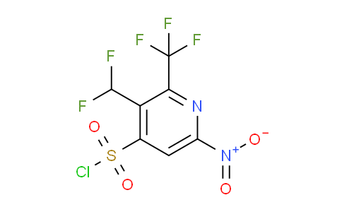 AM42562 | 1361883-98-8 | 3-(Difluoromethyl)-6-nitro-2-(trifluoromethyl)pyridine-4-sulfonyl chloride