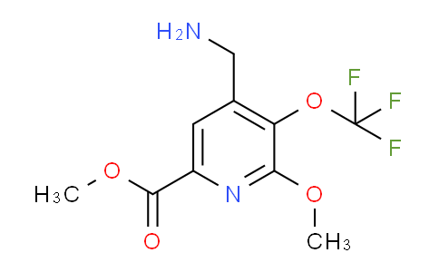 AM42572 | 1806184-41-7 | Methyl 4-(aminomethyl)-2-methoxy-3-(trifluoromethoxy)pyridine-6-carboxylate