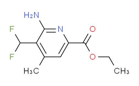 AM42573 | 1804682-62-9 | Ethyl 2-amino-3-(difluoromethyl)-4-methylpyridine-6-carboxylate