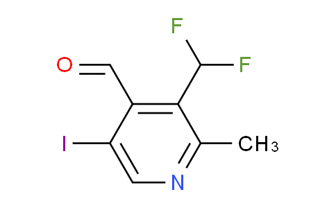 AM42574 | 1805548-76-8 | 3-(Difluoromethyl)-5-iodo-2-methylpyridine-4-carboxaldehyde
