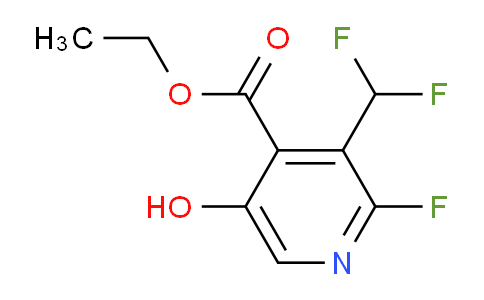 AM42577 | 1805581-57-0 | Ethyl 3-(difluoromethyl)-2-fluoro-5-hydroxypyridine-4-carboxylate