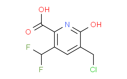 AM42579 | 1805999-25-0 | 3-(Chloromethyl)-5-(difluoromethyl)-2-hydroxypyridine-6-carboxylic acid