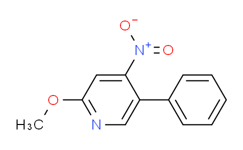 2-Methoxy-4-nitro-5-phenylpyridine