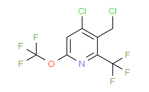 AM42584 | 1804559-53-2 | 4-Chloro-3-(chloromethyl)-6-(trifluoromethoxy)-2-(trifluoromethyl)pyridine