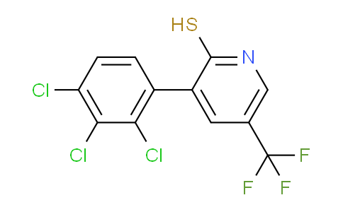 AM42590 | 1361476-61-0 | 2-Mercapto-3-(2,3,4-trichlorophenyl)-5-(trifluoromethyl)pyridine
