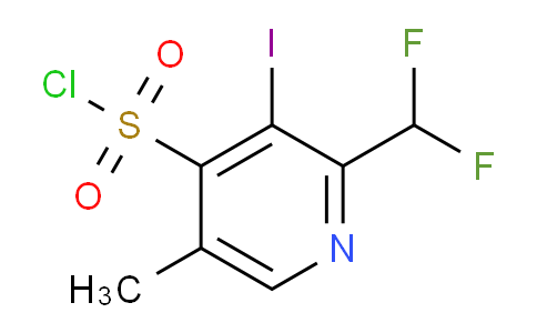 AM42593 | 1805516-54-4 | 2-(Difluoromethyl)-3-iodo-5-methylpyridine-4-sulfonyl chloride