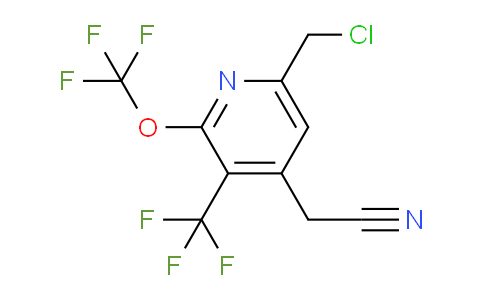 AM42596 | 1805244-91-0 | 6-(Chloromethyl)-2-(trifluoromethoxy)-3-(trifluoromethyl)pyridine-4-acetonitrile