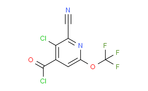 AM42597 | 1806113-42-7 | 3-Chloro-2-cyano-6-(trifluoromethoxy)pyridine-4-carbonyl chloride
