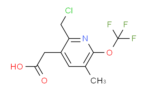 AM42605 | 1361758-75-9 | 2-(Chloromethyl)-5-methyl-6-(trifluoromethoxy)pyridine-3-acetic acid