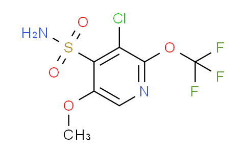 AM42614 | 1804594-77-1 | 3-Chloro-5-methoxy-2-(trifluoromethoxy)pyridine-4-sulfonamide