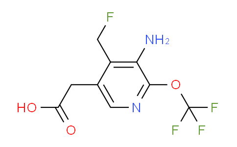 AM42622 | 1804533-66-1 | 3-Amino-4-(fluoromethyl)-2-(trifluoromethoxy)pyridine-5-acetic acid