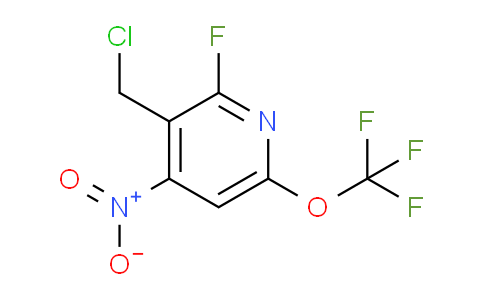 3-(Chloromethyl)-2-fluoro-4-nitro-6-(trifluoromethoxy)pyridine
