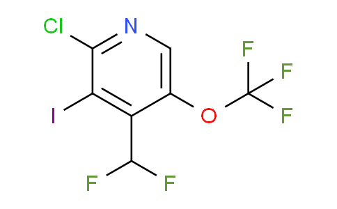 AM42632 | 1803921-08-5 | 2-Chloro-4-(difluoromethyl)-3-iodo-5-(trifluoromethoxy)pyridine