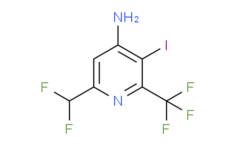 AM42636 | 1804512-87-5 | 4-Amino-6-(difluoromethyl)-3-iodo-2-(trifluoromethyl)pyridine