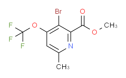 AM42639 | 1803956-74-2 | Methyl 3-bromo-6-methyl-4-(trifluoromethoxy)pyridine-2-carboxylate