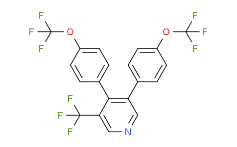 AM42645 | 1261879-54-2 | 3,4-Bis(4-(trifluoromethoxy)phenyl)-5-(trifluoromethyl)pyridine