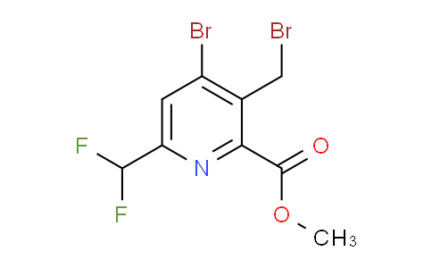 AM42647 | 1807001-34-8 | Methyl 4-bromo-3-(bromomethyl)-6-(difluoromethyl)pyridine-2-carboxylate