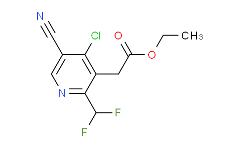 AM42649 | 1806960-27-9 | Ethyl 4-chloro-5-cyano-2-(difluoromethyl)pyridine-3-acetate