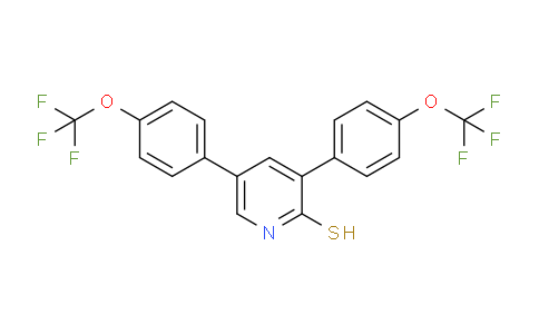 AM42654 | 1261720-77-7 | 3,5-Bis(4-(trifluoromethoxy)phenyl)-2-mercaptopyridine