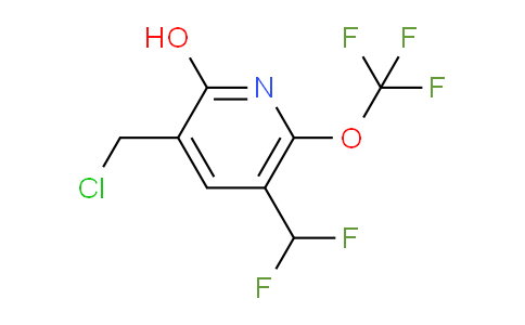 AM42655 | 1804830-36-1 | 3-(Chloromethyl)-5-(difluoromethyl)-2-hydroxy-6-(trifluoromethoxy)pyridine