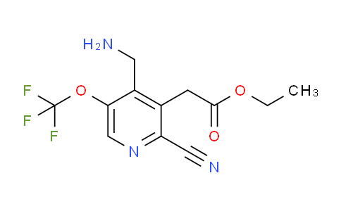 AM42662 | 1806073-75-5 | Ethyl 4-(aminomethyl)-2-cyano-5-(trifluoromethoxy)pyridine-3-acetate