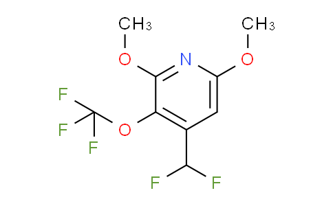 AM42670 | 1806178-68-6 | 2,6-Dimethoxy-4-(difluoromethyl)-3-(trifluoromethoxy)pyridine