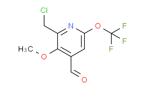 2-(Chloromethyl)-3-methoxy-6-(trifluoromethoxy)pyridine-4-carboxaldehyde