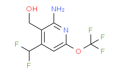 2-Amino-4-(difluoromethyl)-6-(trifluoromethoxy)pyridine-3-methanol