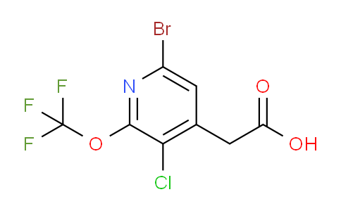 AM42701 | 1804635-71-9 | 6-Bromo-3-chloro-2-(trifluoromethoxy)pyridine-4-acetic acid