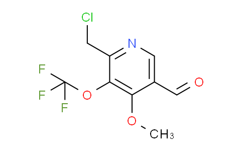 AM42703 | 1804351-32-3 | 2-(Chloromethyl)-4-methoxy-3-(trifluoromethoxy)pyridine-5-carboxaldehyde