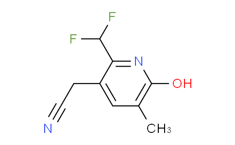 AM42705 | 1805206-64-7 | 2-(Difluoromethyl)-6-hydroxy-5-methylpyridine-3-acetonitrile