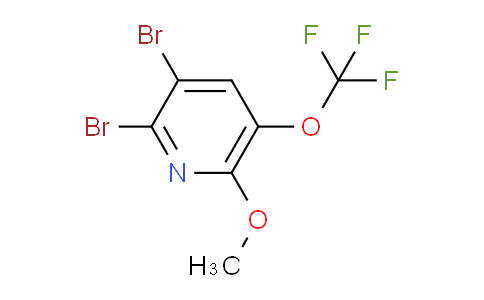 2,3-Dibromo-6-methoxy-5-(trifluoromethoxy)pyridine