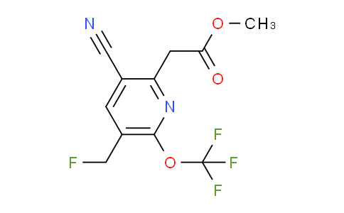 AM42712 | 1804309-70-3 | Methyl 3-cyano-5-(fluoromethyl)-6-(trifluoromethoxy)pyridine-2-acetate