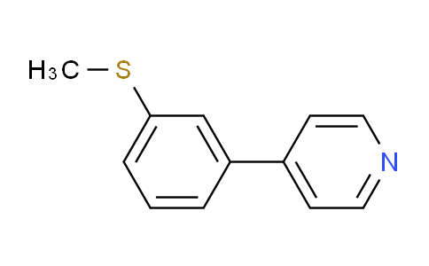 AM42713 | 1214357-23-9 | 4-(3-(Methylthio)phenyl)pyridine