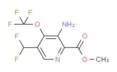 AM42718 | 1803447-34-8 | Methyl 3-amino-5-(difluoromethyl)-4-(trifluoromethoxy)pyridine-2-carboxylate