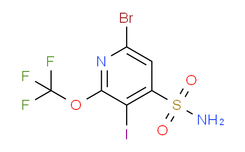 AM42720 | 1804564-62-2 | 6-Bromo-3-iodo-2-(trifluoromethoxy)pyridine-4-sulfonamide