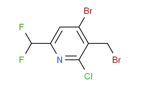AM42723 | 1805373-21-0 | 4-Bromo-3-(bromomethyl)-2-chloro-6-(difluoromethyl)pyridine