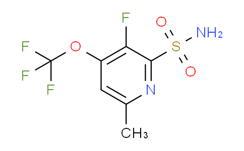 AM42740 | 1804738-48-4 | 3-Fluoro-6-methyl-4-(trifluoromethoxy)pyridine-2-sulfonamide